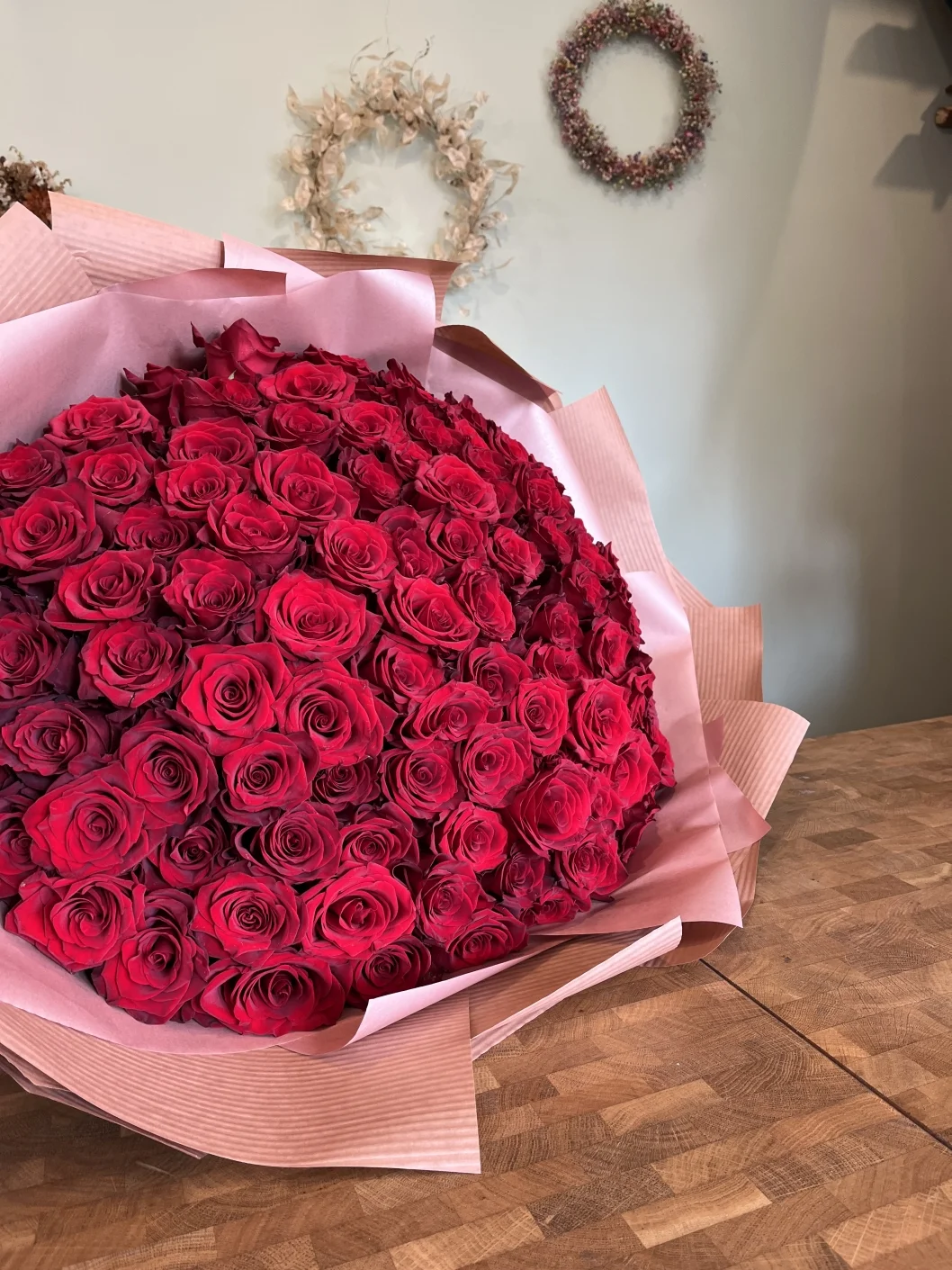 101 roz 2 bouquet of 101 roses