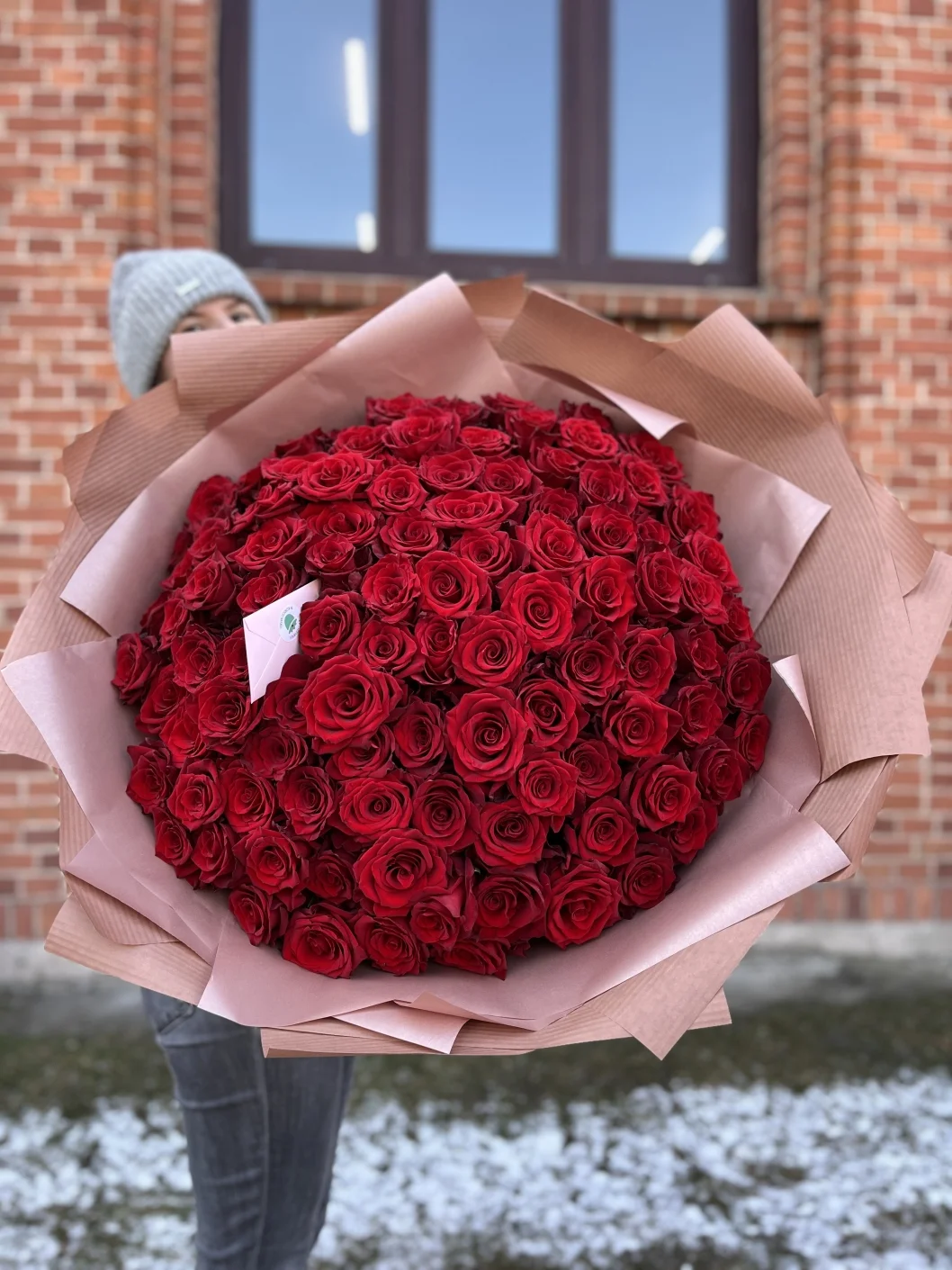 101 roz bouquet of 101 roses