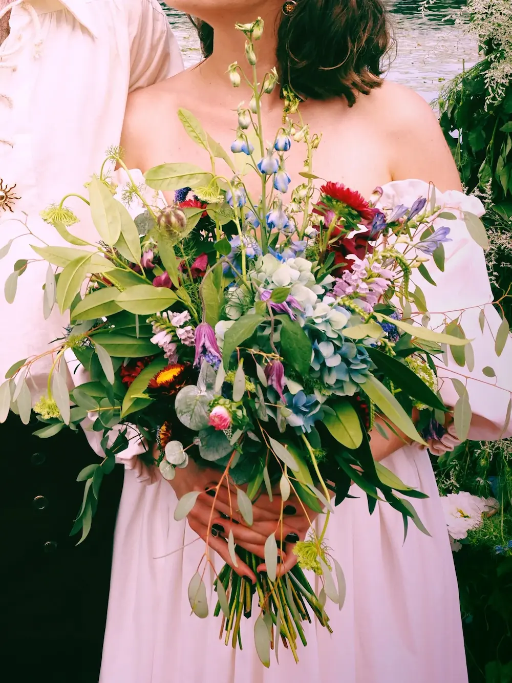 Bukiet Ślubny Ogrodowy