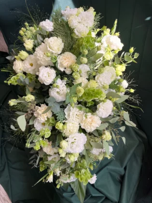 Palma w bieli i kremie